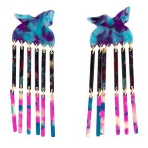Lele Sadoughi Encore Fringe Earrings